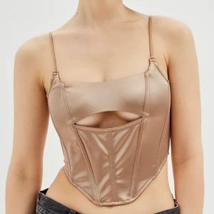 Urban Outfitters Gold Corset